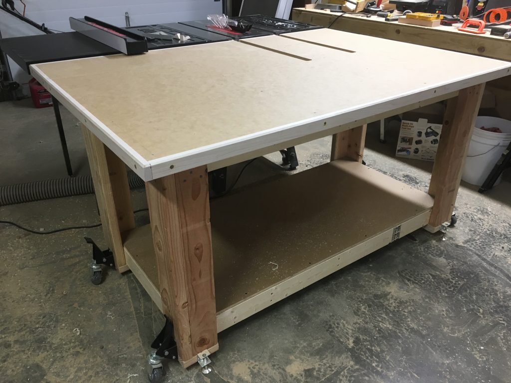 Assembly/Outfeed Table The Average Craftsman