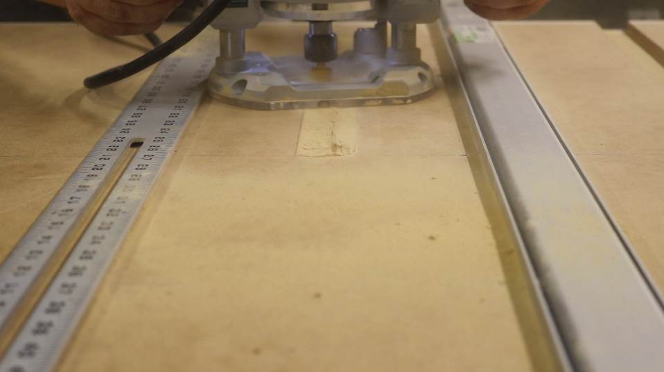 Cutting the miter slots